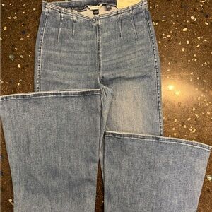 American Eagle Outfitters Light Blue Wide Leg Jeans